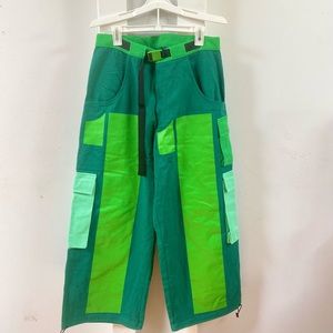 Kerwin Frost x 7/11 Limited Edition Deadstock Monochromatic Green Cargo Pants